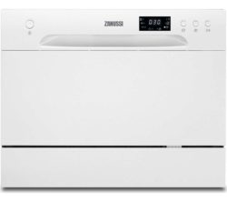 ZANUSSI ZDM17301WA Compact Dishwasher - White